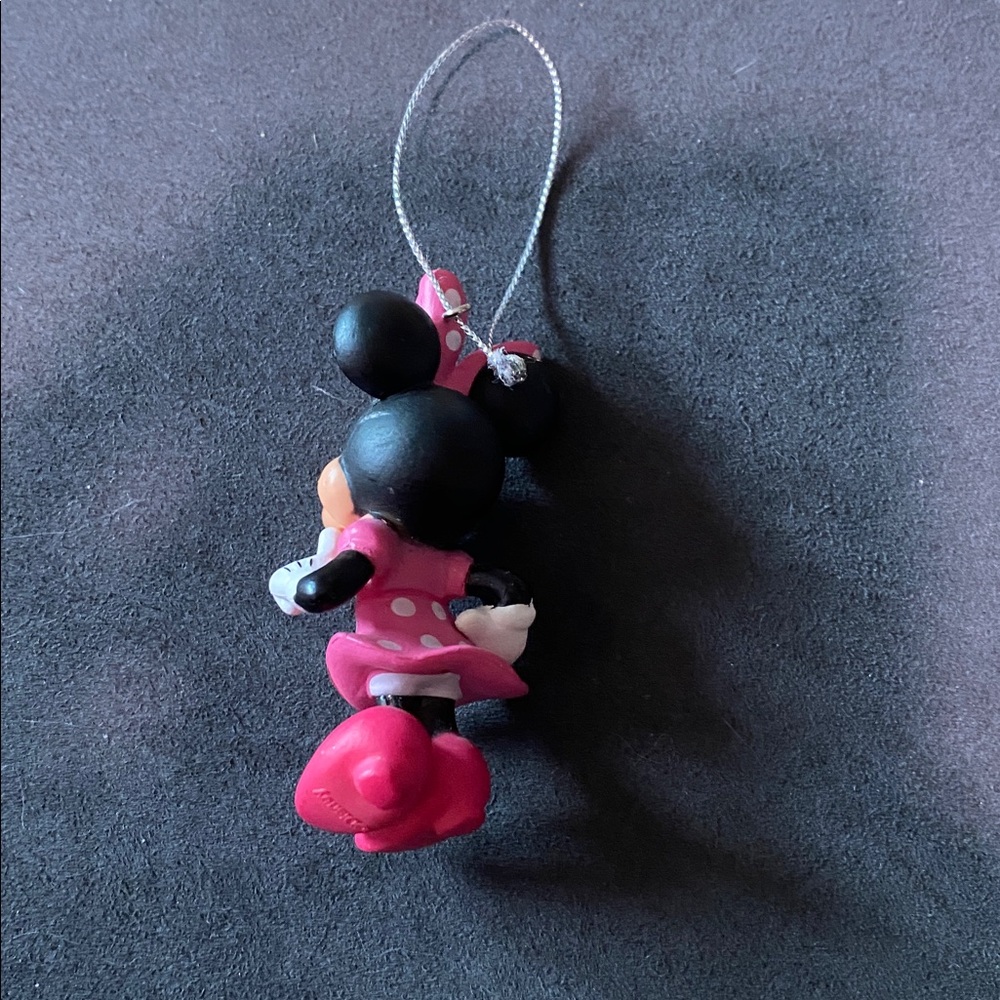 Disney Minnie Mouse Pink Polka Dot Ornament - Picture 2 of 3